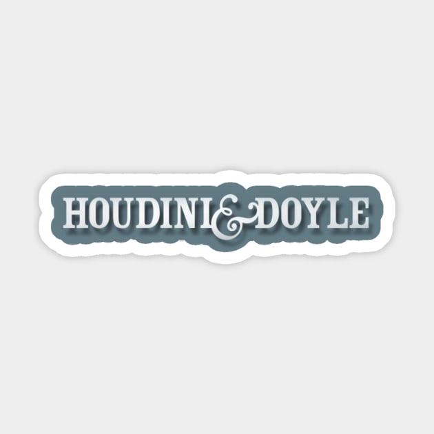 Houdini & Doyle Logo Sticker by BlueBoxBalm